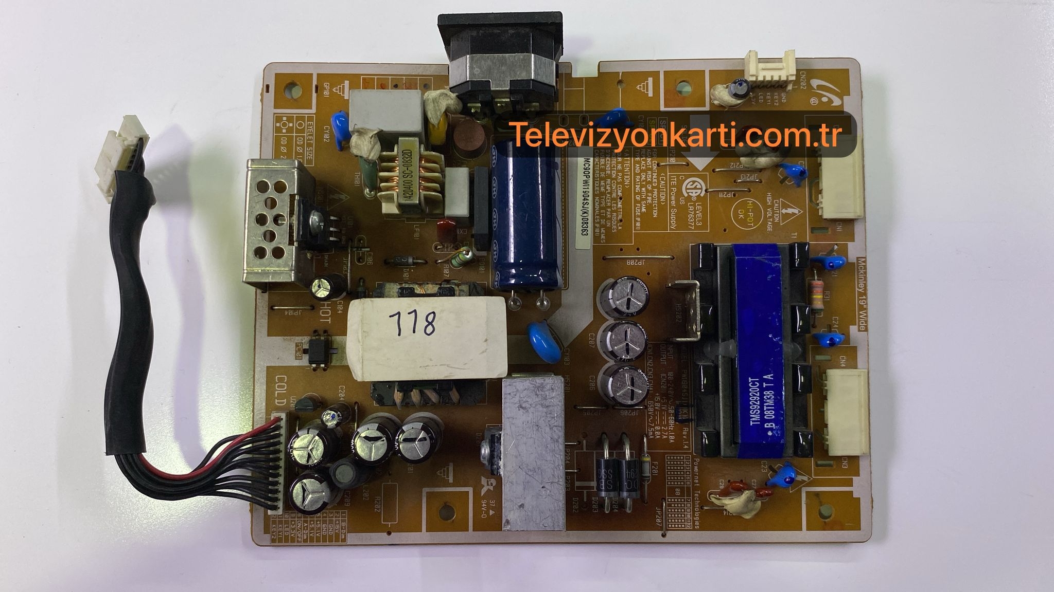 BN44-00121 , T , PWI1904SJ , SAMSUNG , LS19CMKKFVLZD , Power Board , Besleme Kartı , PSU