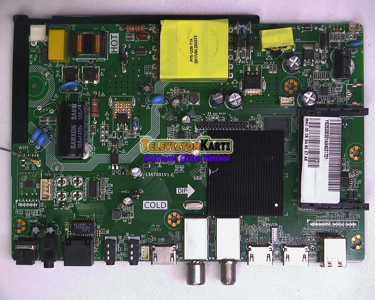 13AT201V1.0,Axen AX43DIL13/0216,Main Board