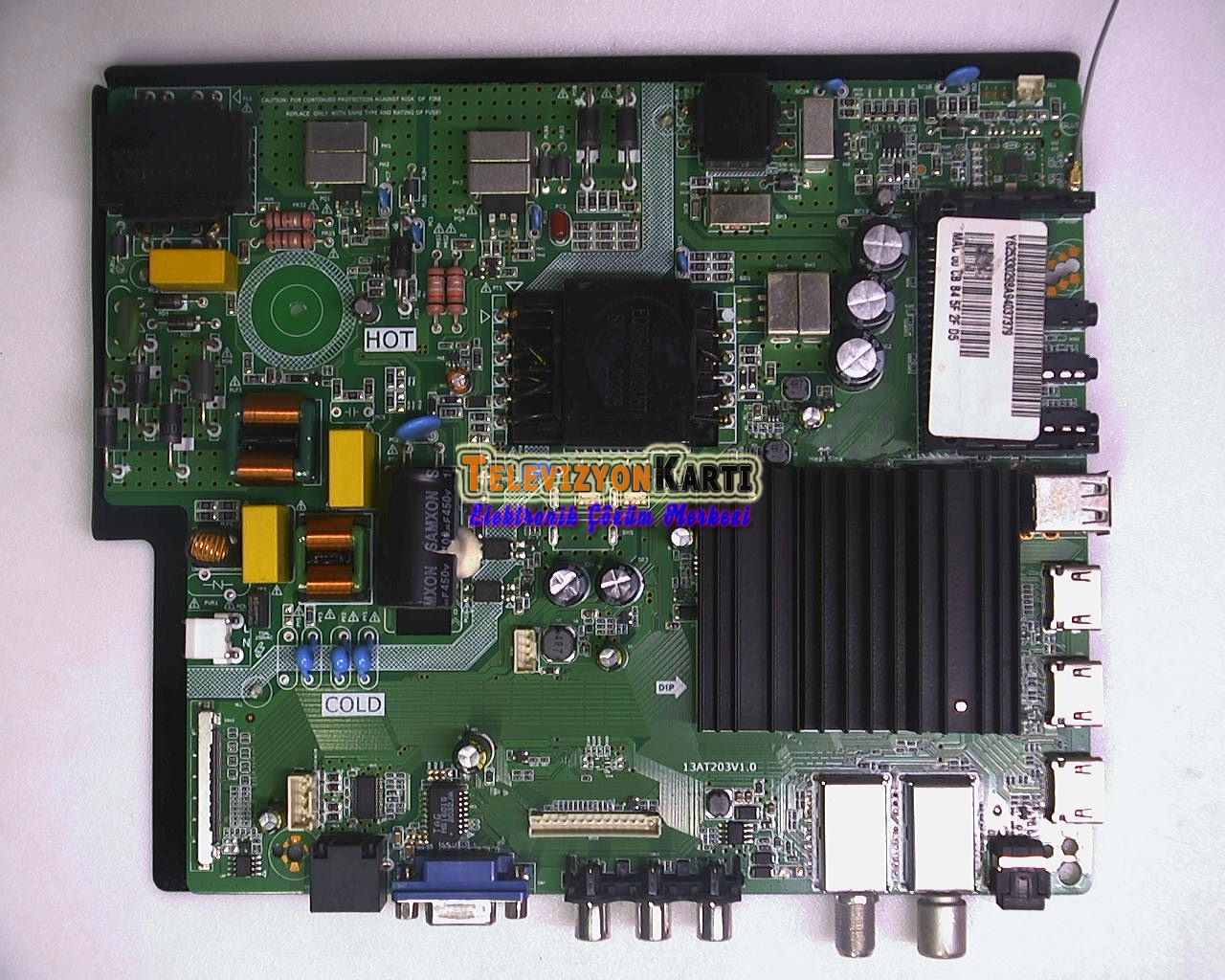 13AT203V1.0 AXEN AX58LEDJ203/0216 Main Board - Televizyon Kartı