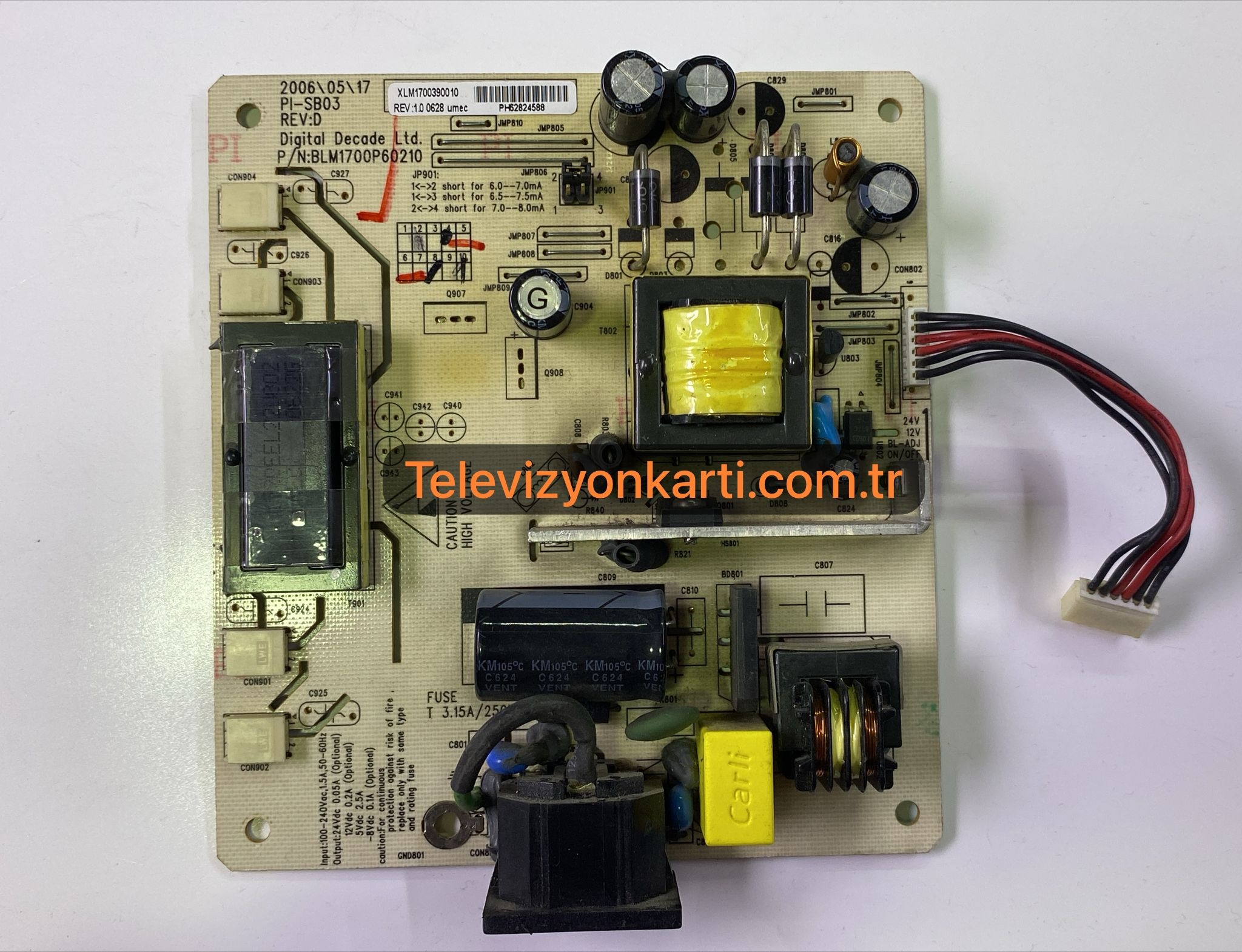 VA903B VA703M VA703B POWER BOARD SB03 BLM1700P60210-2