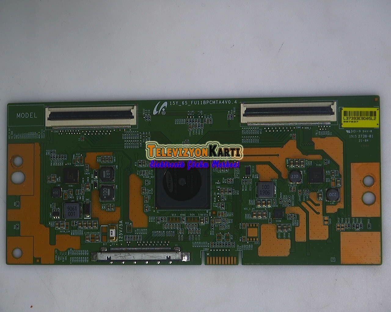 15Y_65_FU11BPCMTA4V0.4, LJ94-37393E, 37393E, VESTEL 65UD8900, T CON Board, VES650QNTS-2D-U11