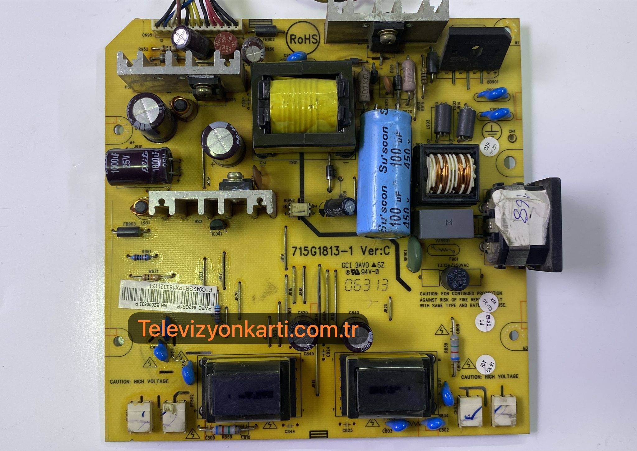 715G1813-1 , VERD , PHILIPS LCD MONITOR POWER BOARD