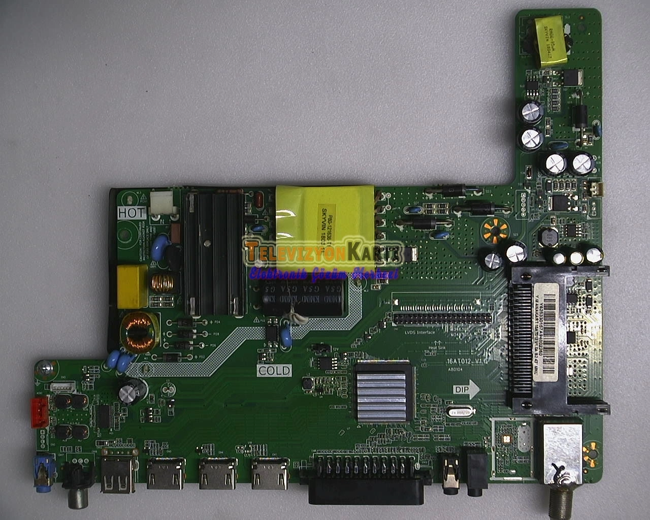 16AT012 V1.0,Y.M ANAKART 16AT012 V1.0A S43 MNL,Sunny SN40DIL012/0202 Main Board,Ana Kart,LSC400HN02-8030