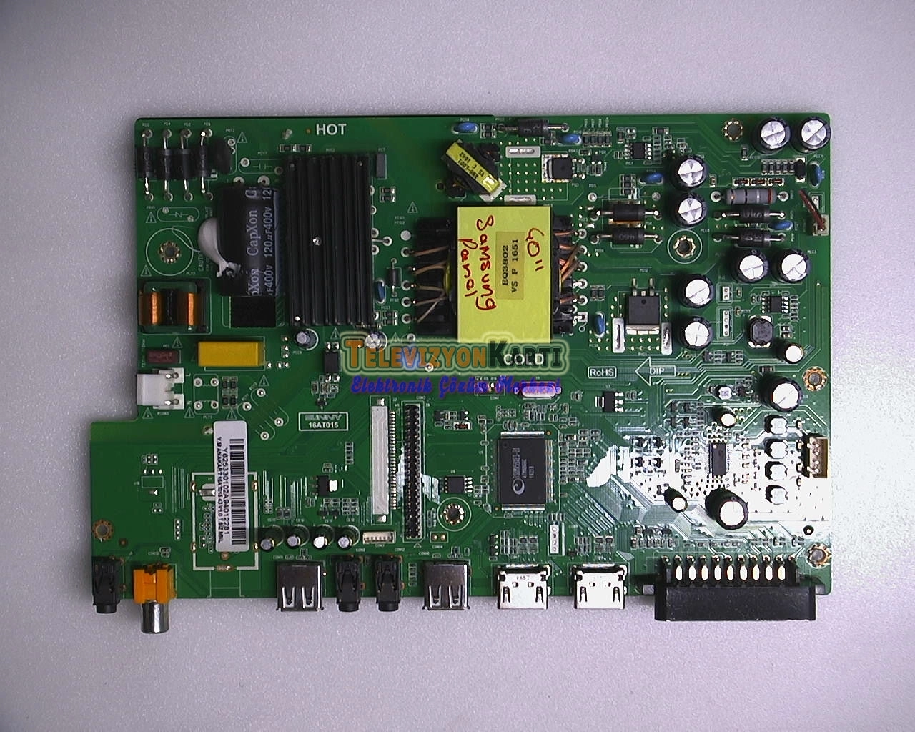 16AT015 ,SUNNY 16AT015 ,Y.M ANAKART 16AT015 32 V1.0 T.SİZ MNL ,Axen AX40DAB015 ,Main Board ,Ana Kart ,LSC400HN02-804
