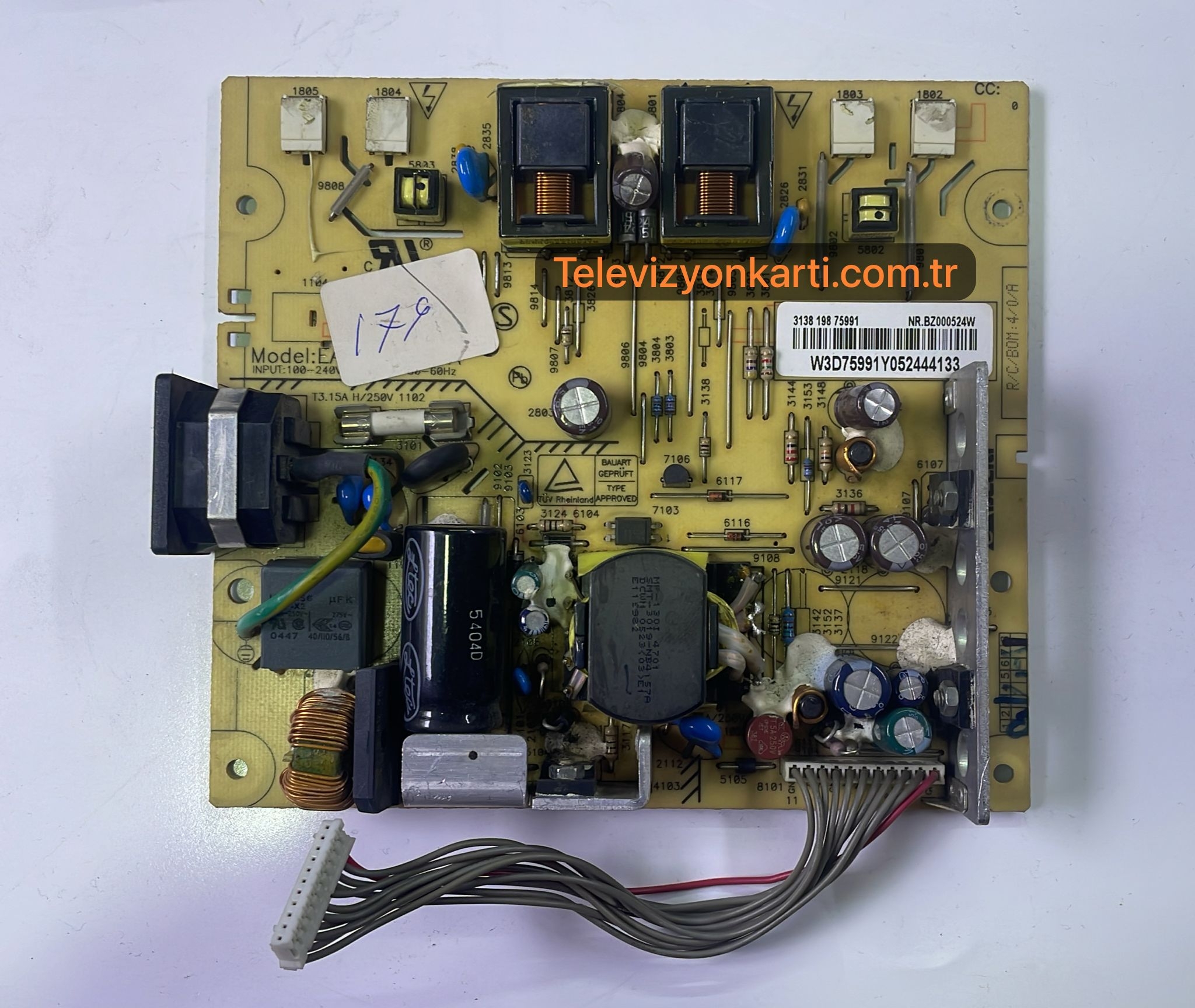 PHİLİPS 190C6FS/00 190C8FS/00 -3138 198 75911,19 inç LCD KARE MONİTÖRLERİN POWER BESLEME KARTI GÜÇ KARTI POWER KARTI EADP-43AF A