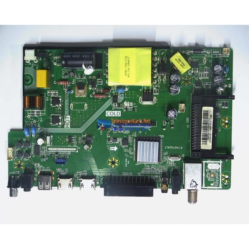 17AT010V1.0,Y.M Anakart 17at010 40’’ 43” S2 V1.0 Mnl,Woon WN43DLK010,LC430DUY-SHA1,Maın Board