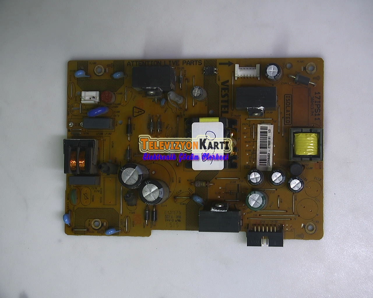 17IPS11, 23366453, Vestel 40FA5050, Power Board, Besleme, VES400UNDS-2D