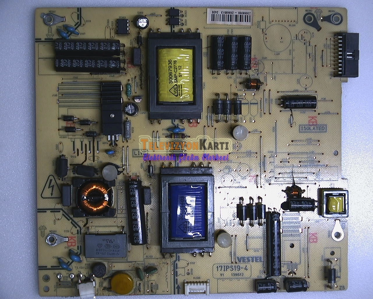 17IPS19-4,23068366,Vestel 32PH5045,Power Board - Televizyon Kartı