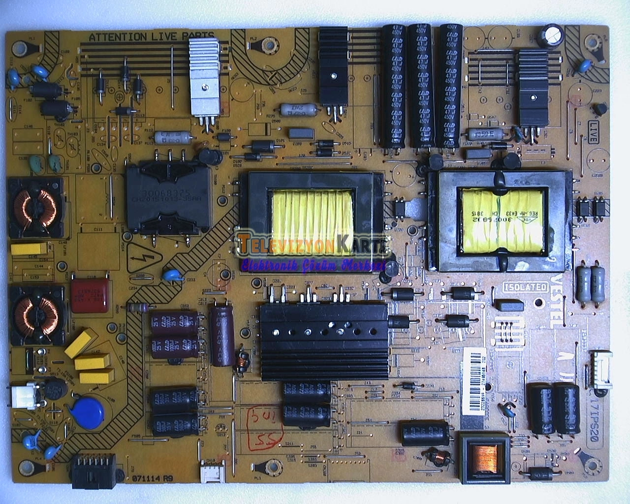 17IPS20,23226699,VES550QDSS,HI-LEVEL 55UHL950,Power Board,Besleme