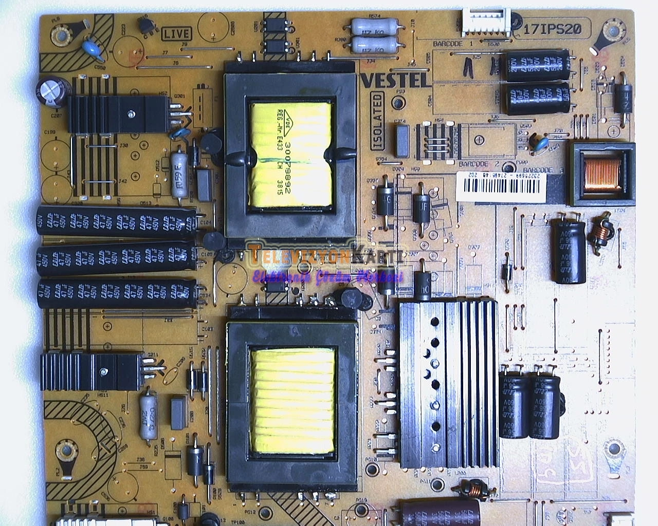 17IPS20,23226699,VES550QDSS,HI-LEVEL 55UHL950,Power Board,Besleme