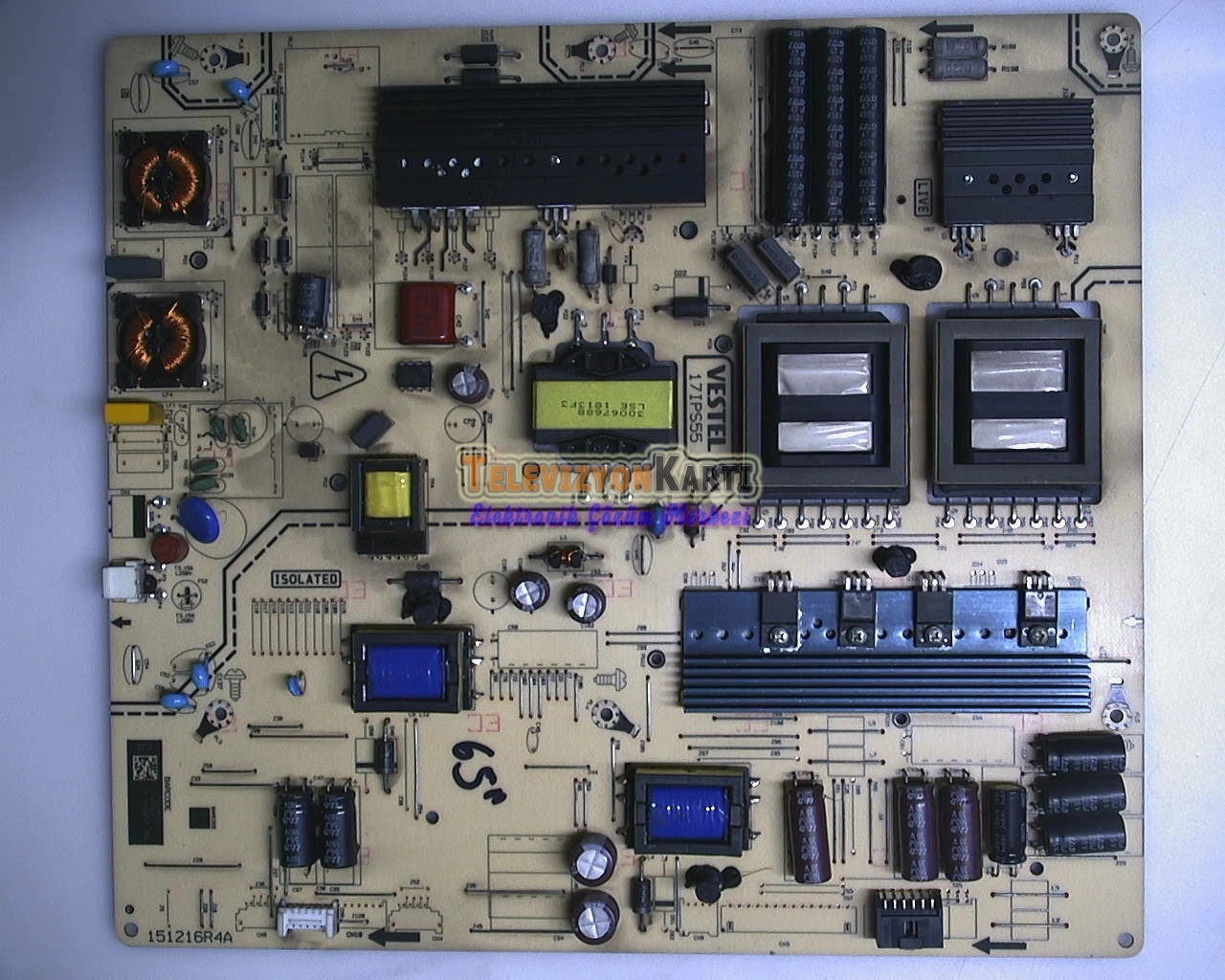 17IPS55,151216R4A,23396951,VESTEL 65UD8900,Power Board,Besleme,VES650QNTL-2D-U31