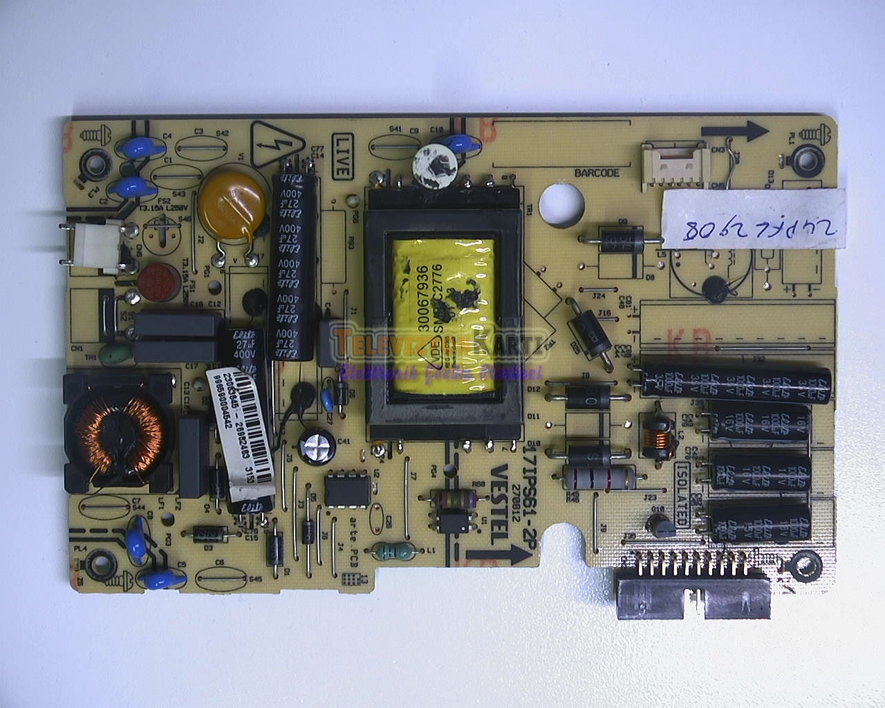 17IPS61-2P,23083645,PHİLİPS 24PFL2908H-12,POWER BOARD