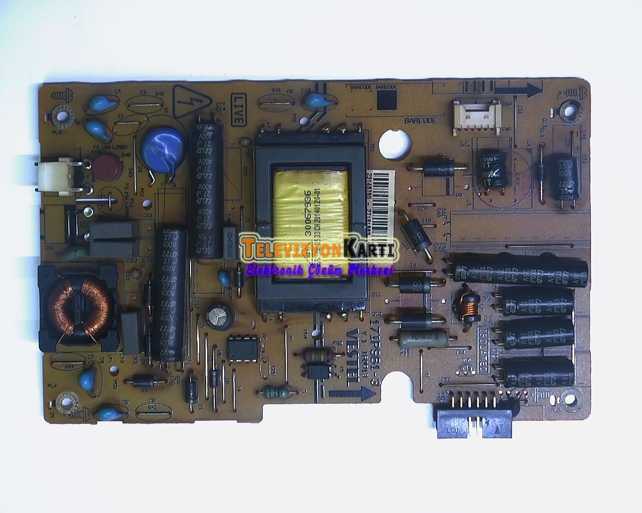 17IPS61-3, 23148780, 23146760, 23148783, Vestel 22PF5021B, Power Board, Besleme, T215HV01.0