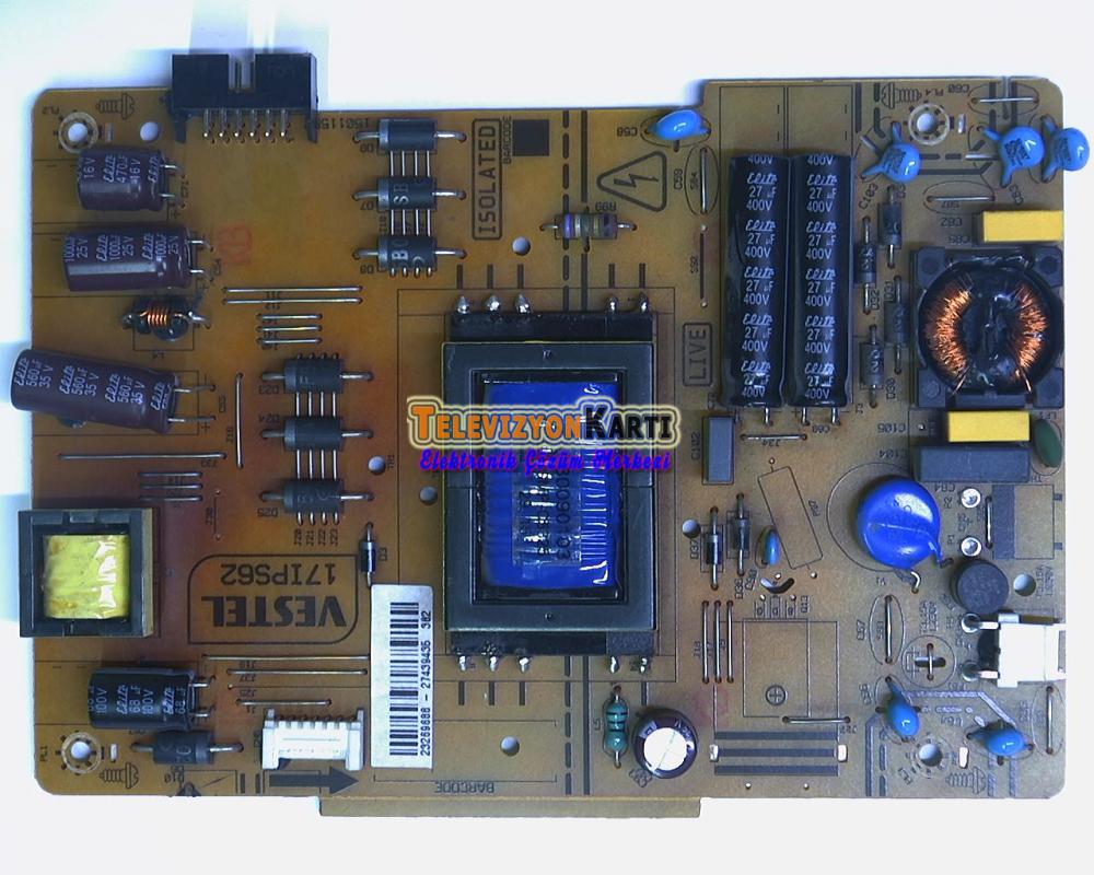 17IPS62 23269688 Vestel 32SC5000 Power Board
