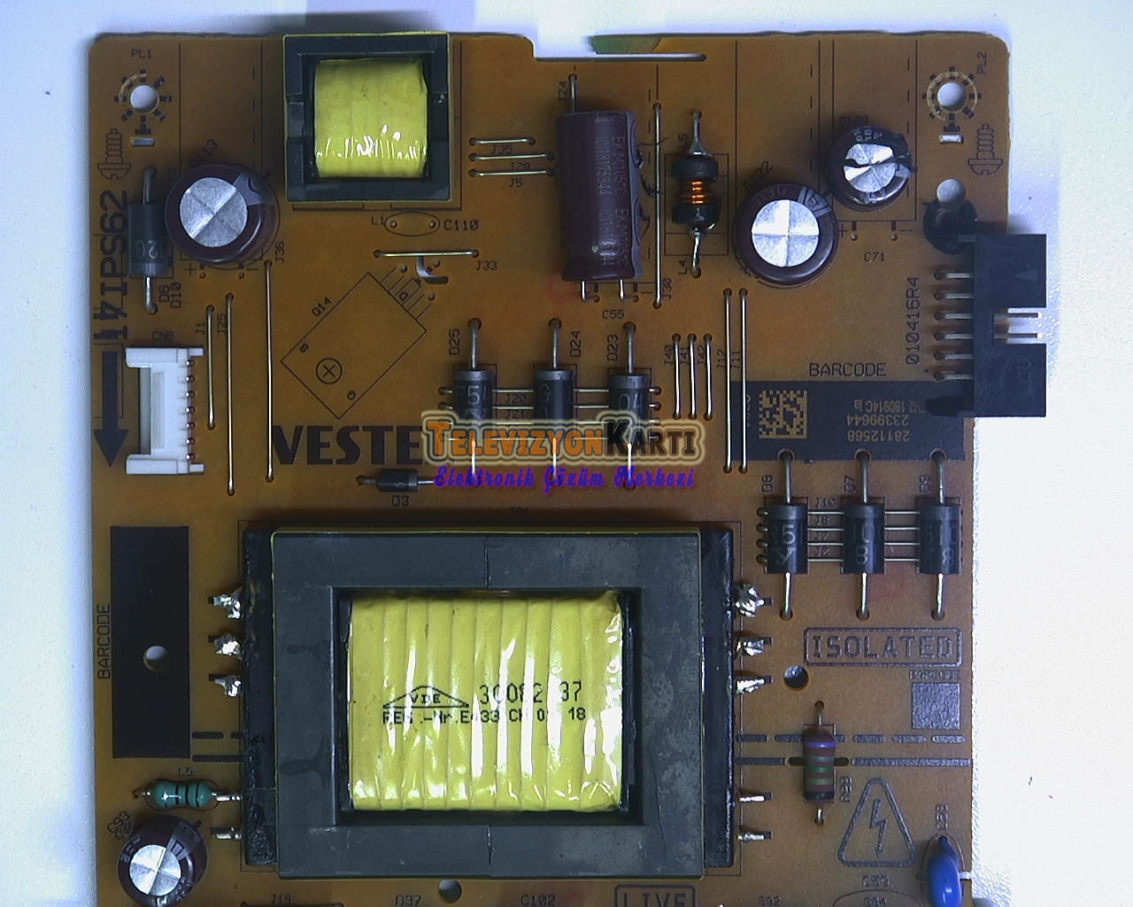 17IPS62,23399644,Toshiba 42L3863DAT,Power Board