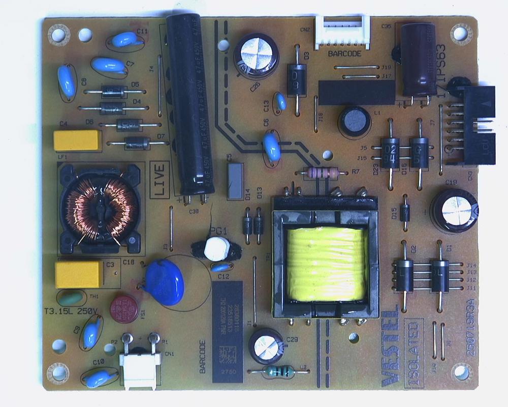 17IPS63 23518513 Vestel 32H8300 Power Board 