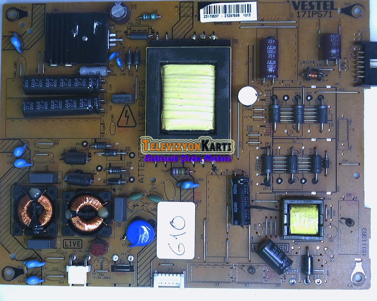 17IPS71 23170537 VESTEL 32HA5110 POWER BOARD