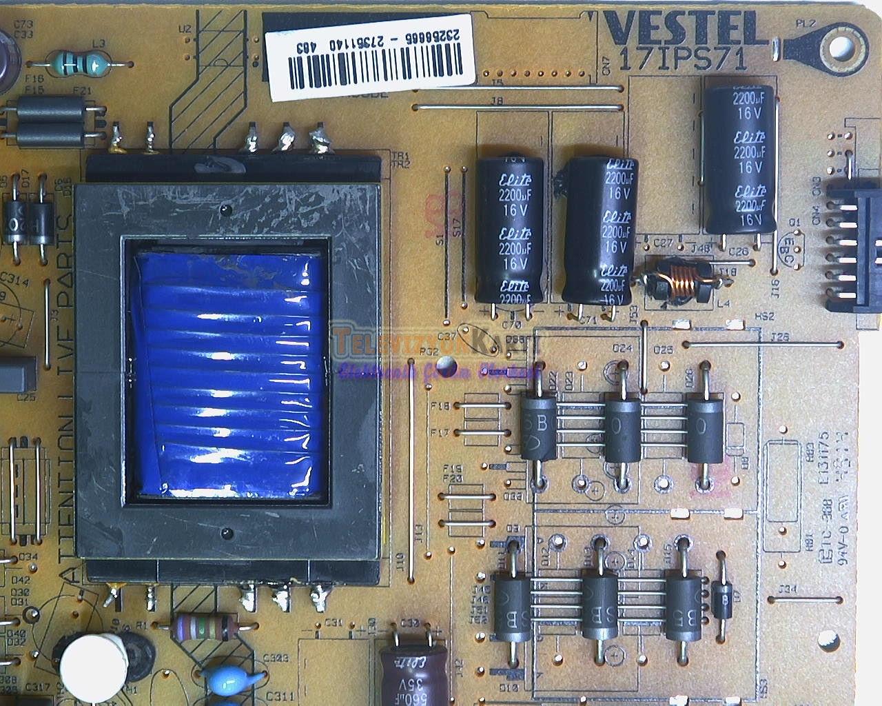 17IPS71,23256665,NEXON 39NX600,Power Board