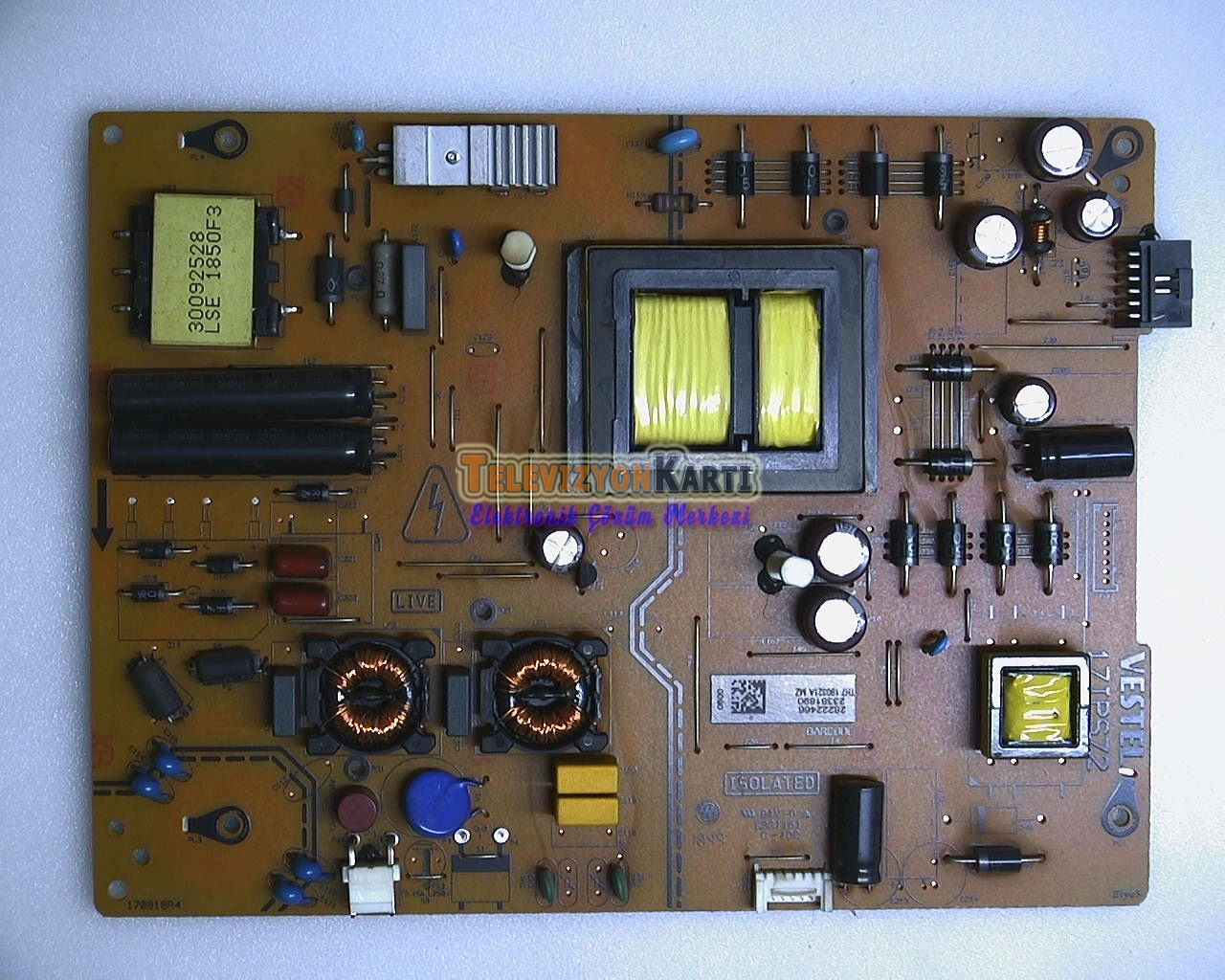 17IPS72,23381890,130516R4,VESTEL 49UD9300,Power Board,Besleme,VES490QNUS-2W-U01