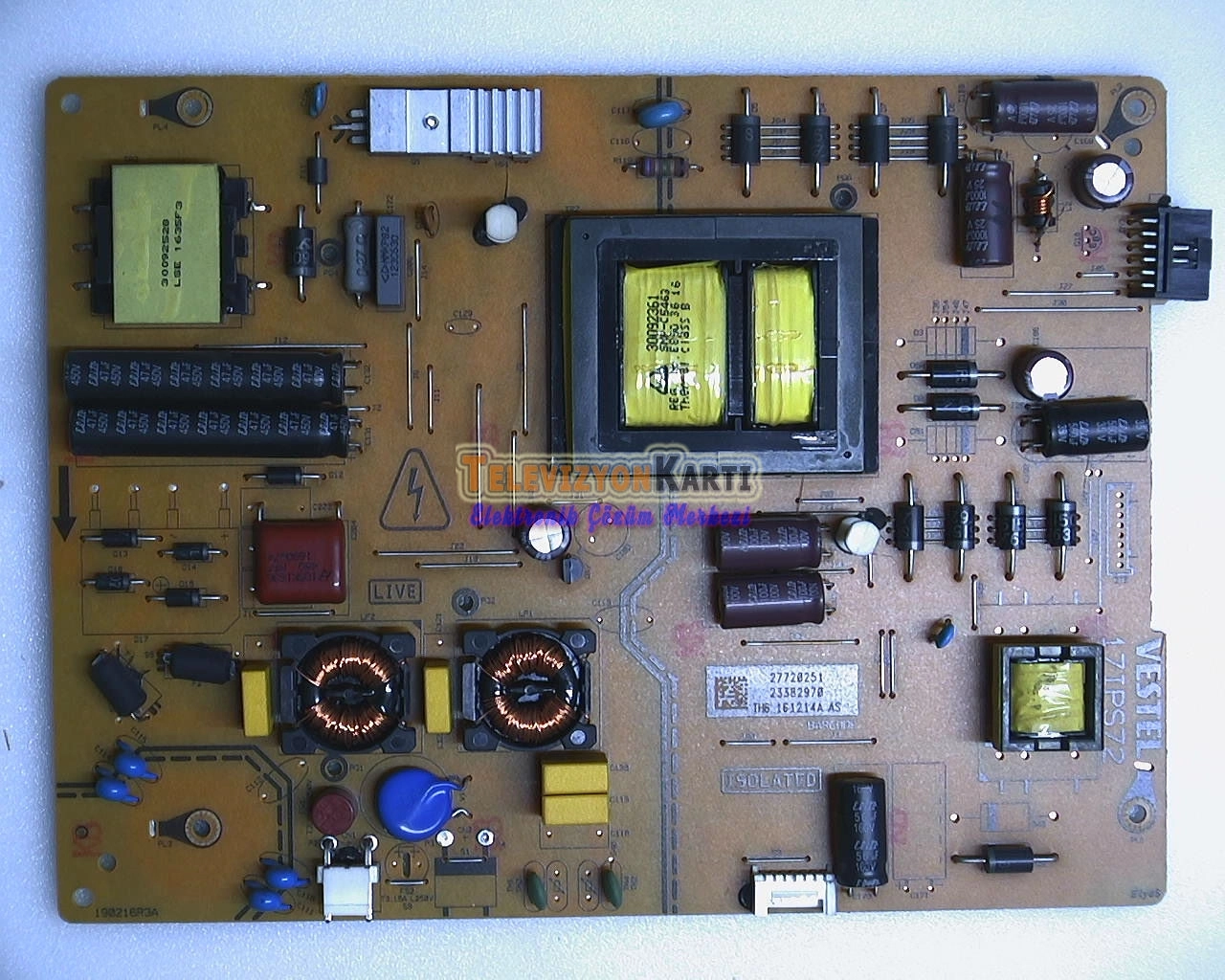 17IPS72,23382970,Vestel 43FB8500,Power Board,Besleme,VES430UNEL-3D-U01