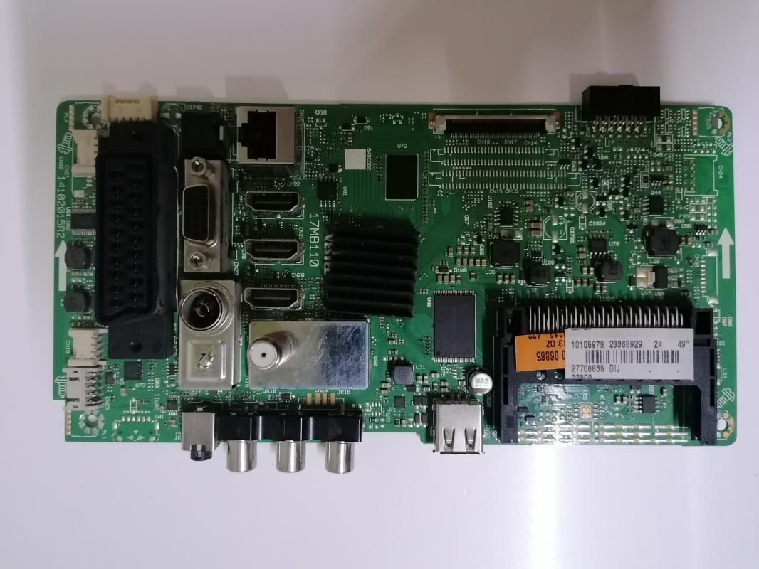 Vestel 49FB7500 Main Board,17MB110,23368929,23368960,VES480UNDS-2D