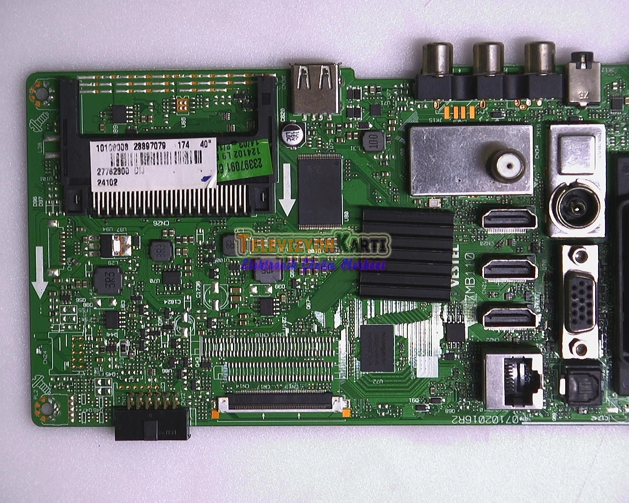 17MB110,23397079,10108003,VESTEL 40FB7150 ANAKART,MAIN BOARD