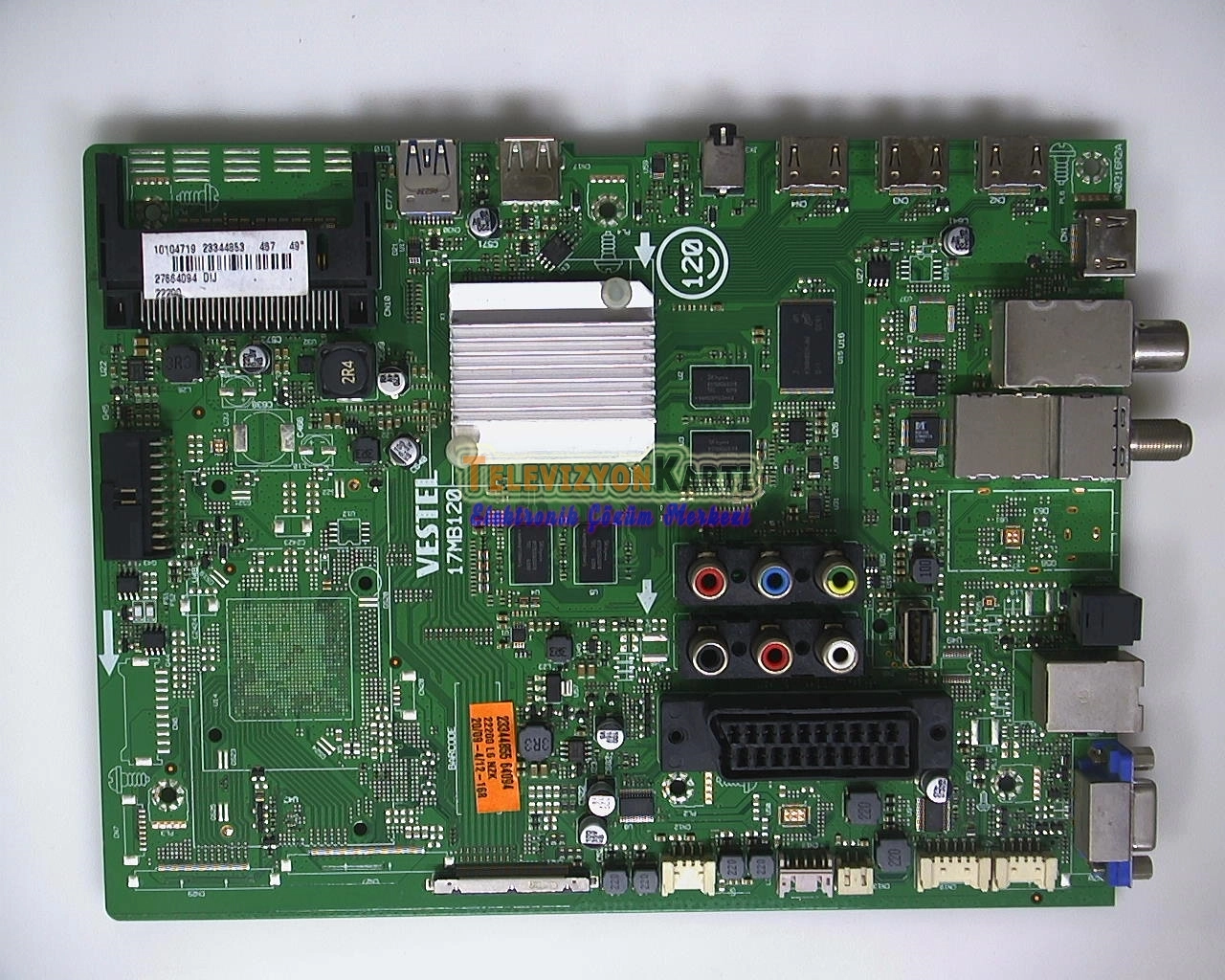 17MB120,23344853,23344855,Vestel 49UA400,Main Board,Ves490QNEL-3D-U01