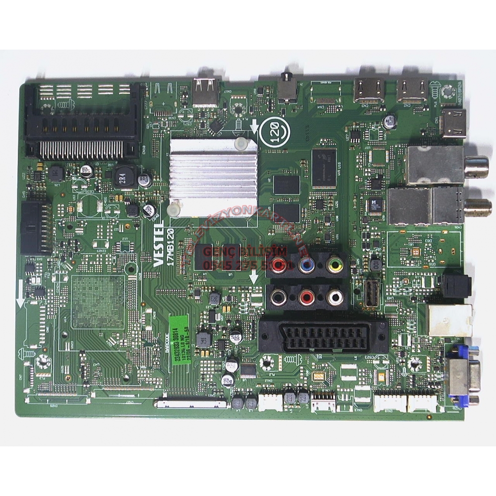 17MB120 23432834 Vestel 43UD9300 Anakart