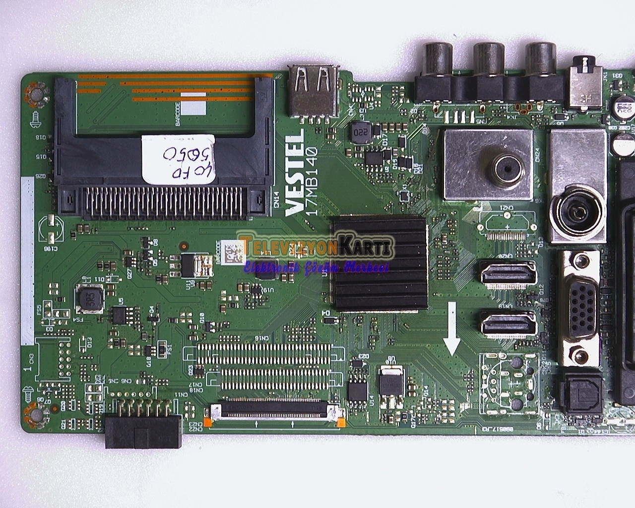 17MB140,23477144,Vestel 40FD5050,Main Board,Ves395UNDC-2D-N12