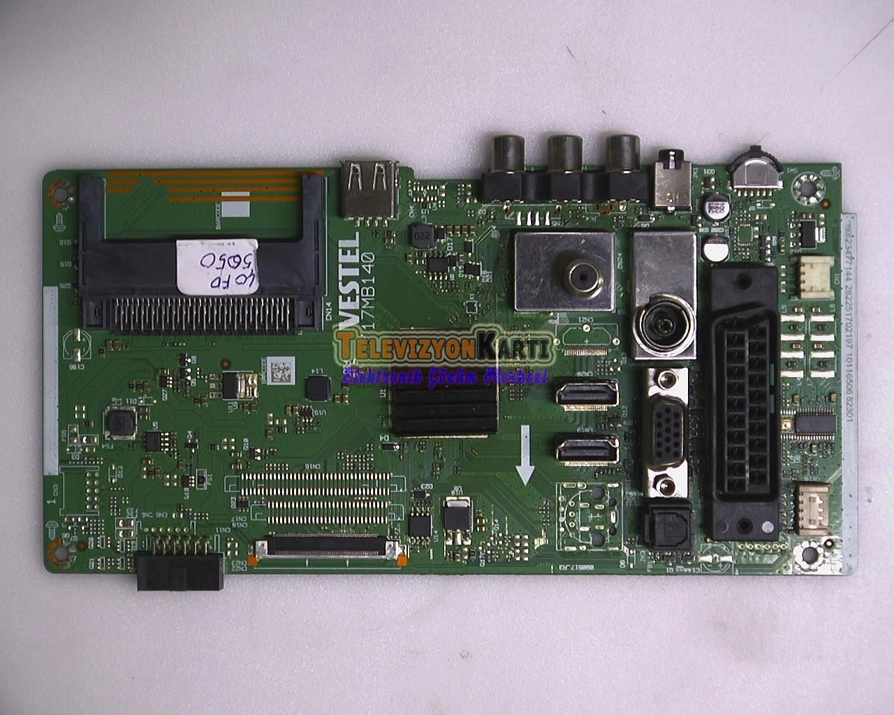 17MB140,23477144,Vestel 40FD5050,Main Board,Ves395UNDC-2D-N12