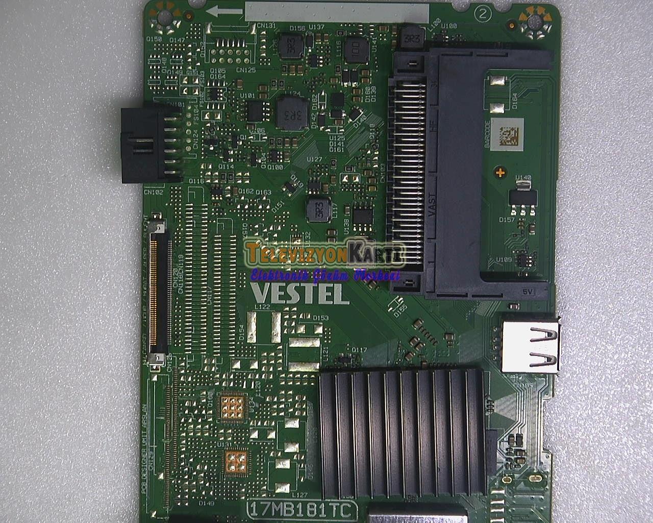 17MB181TC,23850983,Toshiba 43L2163DT,Main Board
