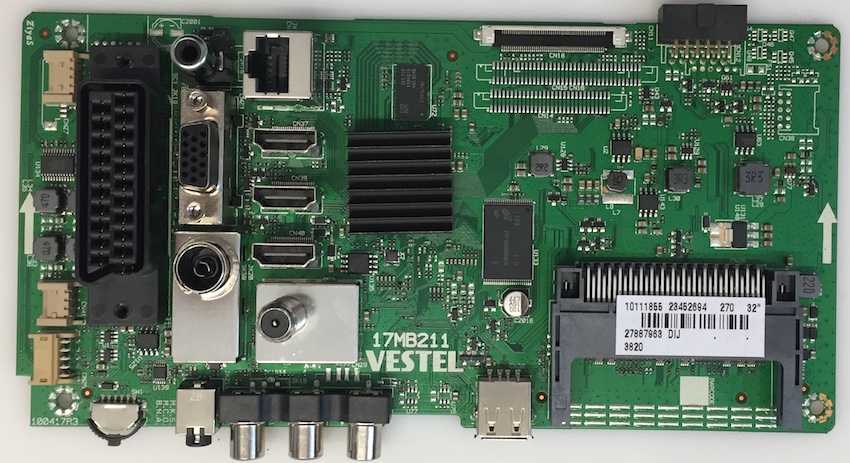 17MB211, 23445199, Seg 55SCF7620, Anakart