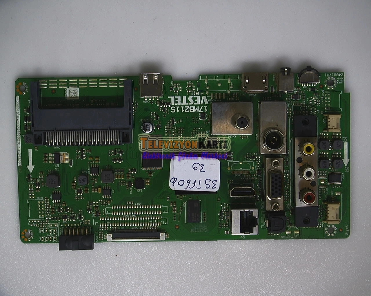 17MB211S,23594516,Telefunken 39TF6020,Main Board,Anakart
