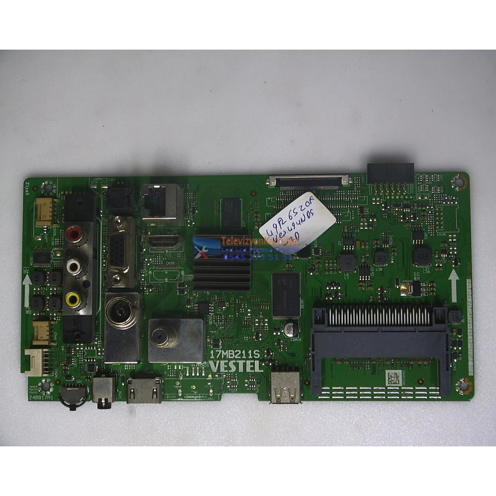 17MB211S,23599459,Regal 49R6520FA,Main Board,Ves490UNDS-2D-N13