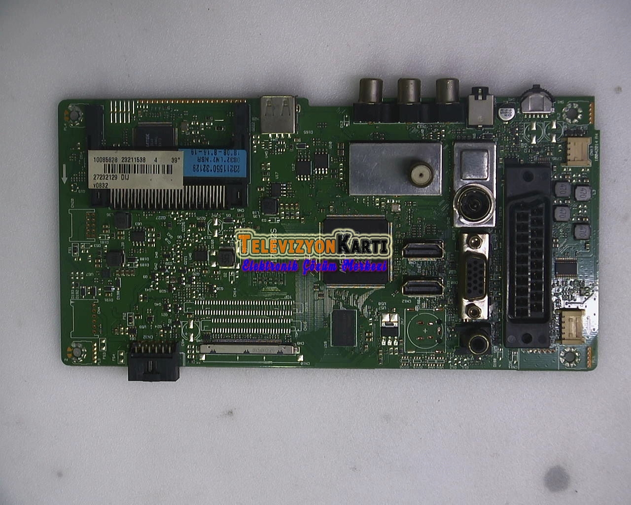 17MB82S, 23211538, 23211550, Vestel 39PF5065, Main Board, Ana Kart, VES390UNVA-01