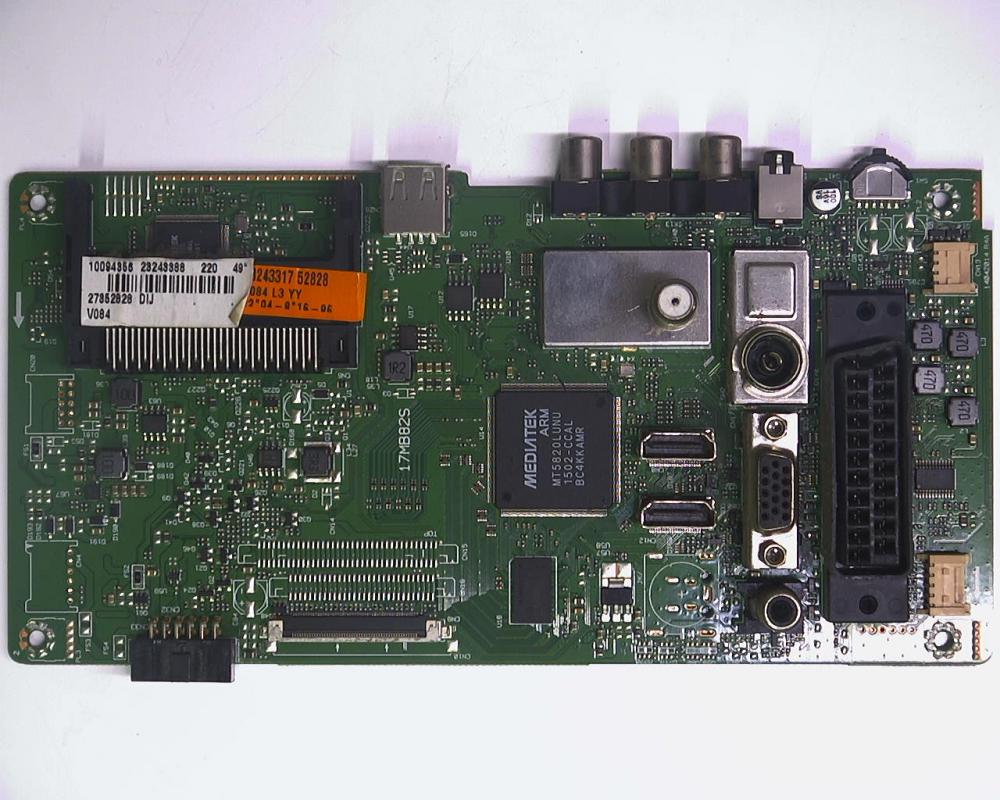 17MB82S, 23243388, 23243317, Vestel 49FA5000, Main Board, Anakart, VES490UNDL-2D 