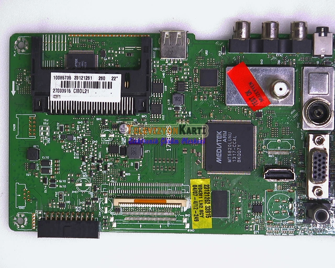 17MB82S,23121261,VESTEL 22PF5065S,MAİN BOARD