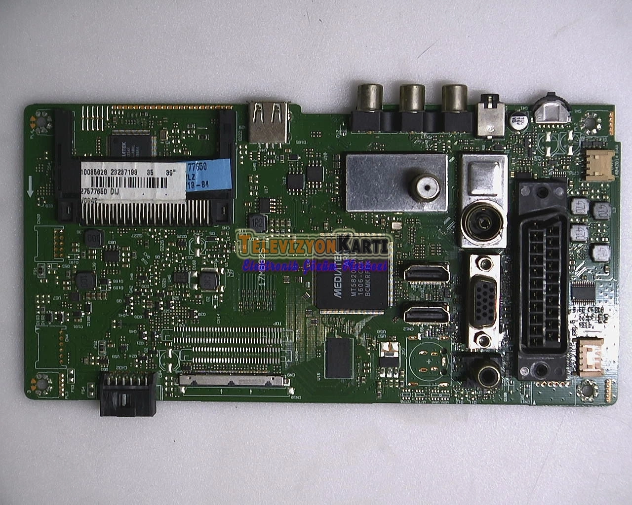 17MB82S,23237198,23237197,Vestel 39PF5065,Main Board,Ana Kart,VES390UNVA-01
