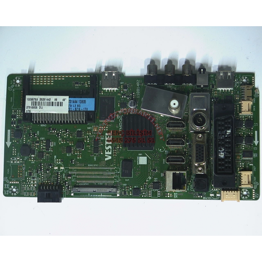 17MB96 23231442 Vestel 48FA8200 Main Board