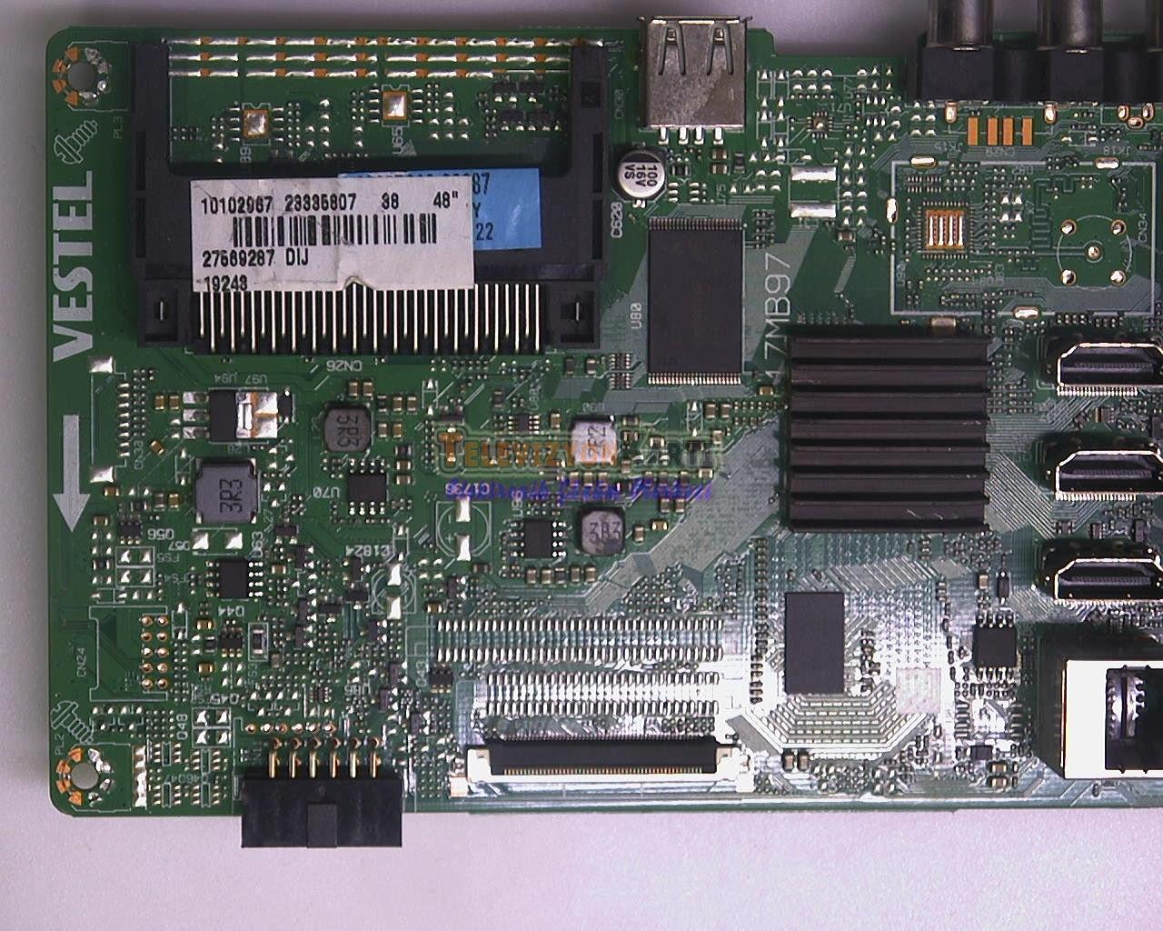 17MB97,23335807,Fuego 48FG3305,Main Board