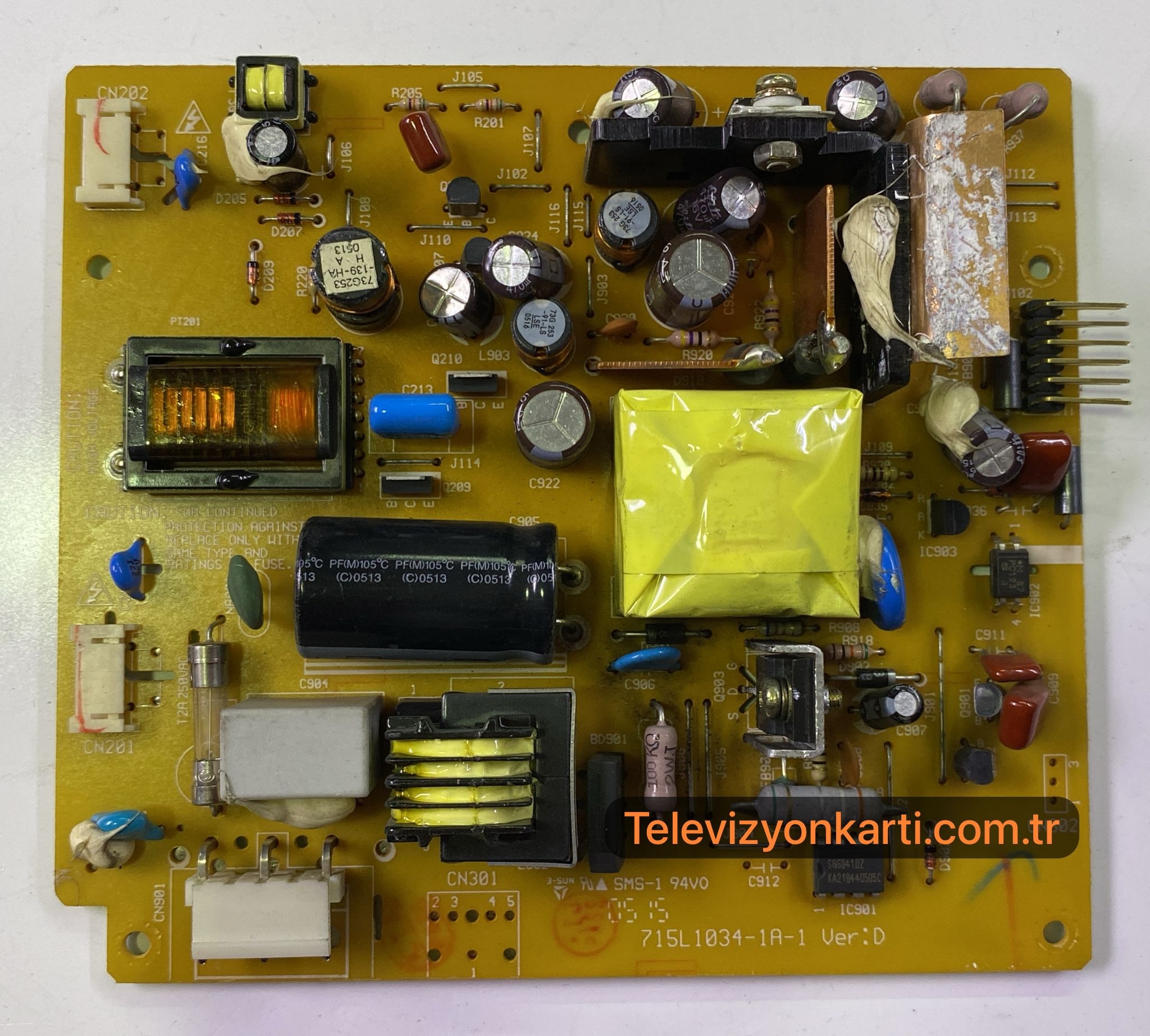 715L1034-1A-1 , PWPC:5216B1HP , L1502 , HP MONITOR POWER BOARD