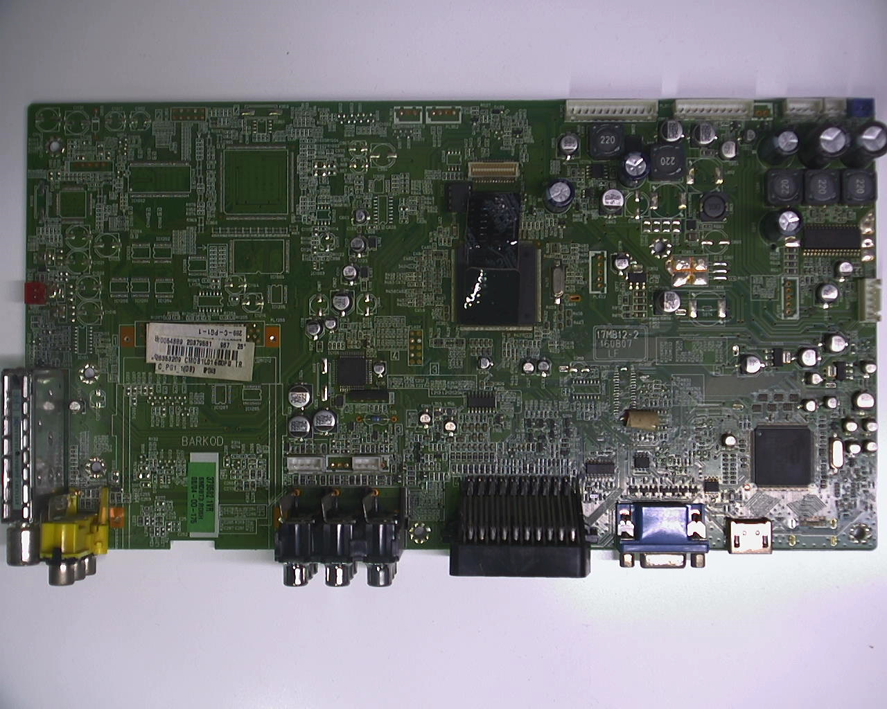 20379581 , 10054689 , 17MB12-2 , VESTEL MILENIUM 26735 , MAIN BOARD , ANAKART