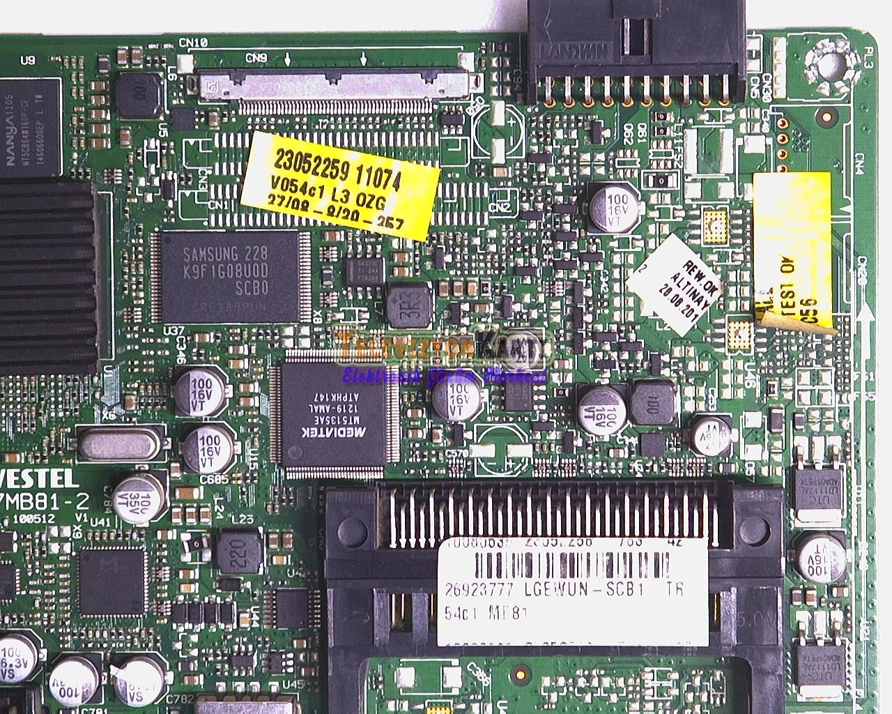 23052258,23052259,17MB81-2,VESTEL 42PF5040,MAIN BOARD