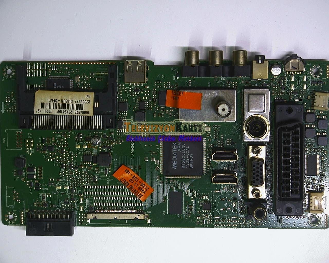 23124169,23124180,17MB82S,VESTEL 42PF5025,MAIN BOARD,ANAKART