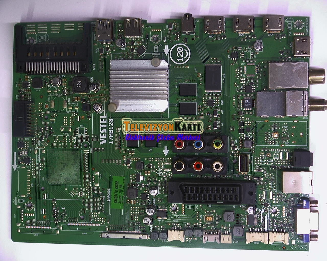 23410723 17MB120 23409478 Vestel 55UA8300 Anakart