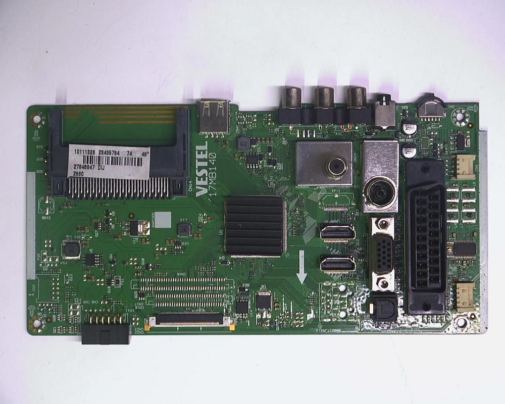23435784, 17MB140, VES480UNDS-2D-N12, VESTEL SATELLITE 48FD5400 48 LED TV Main Board Anakart