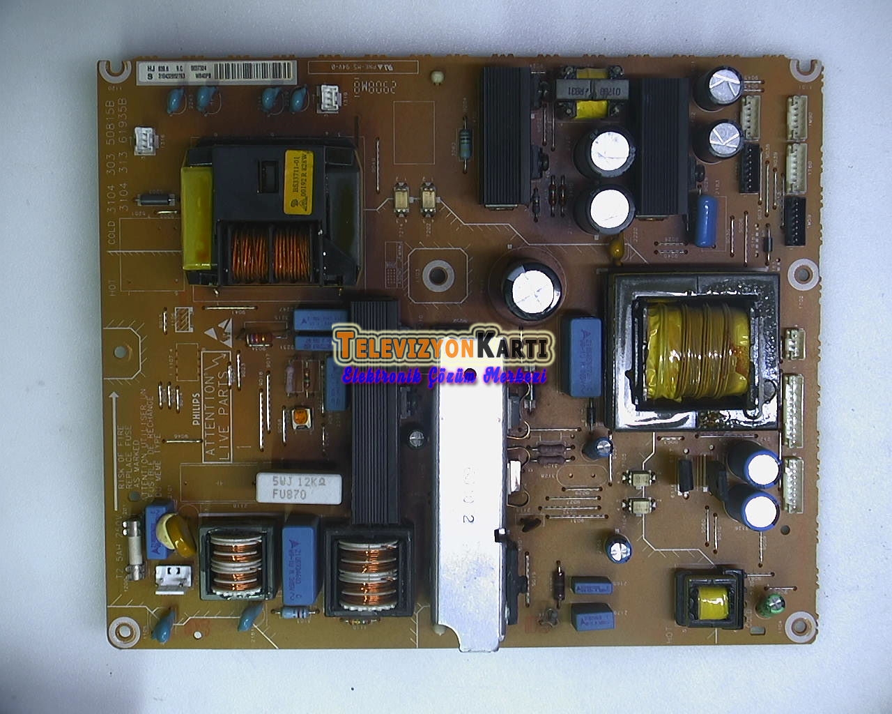 Philips 42PFL7433D12, Power Board, Besleme