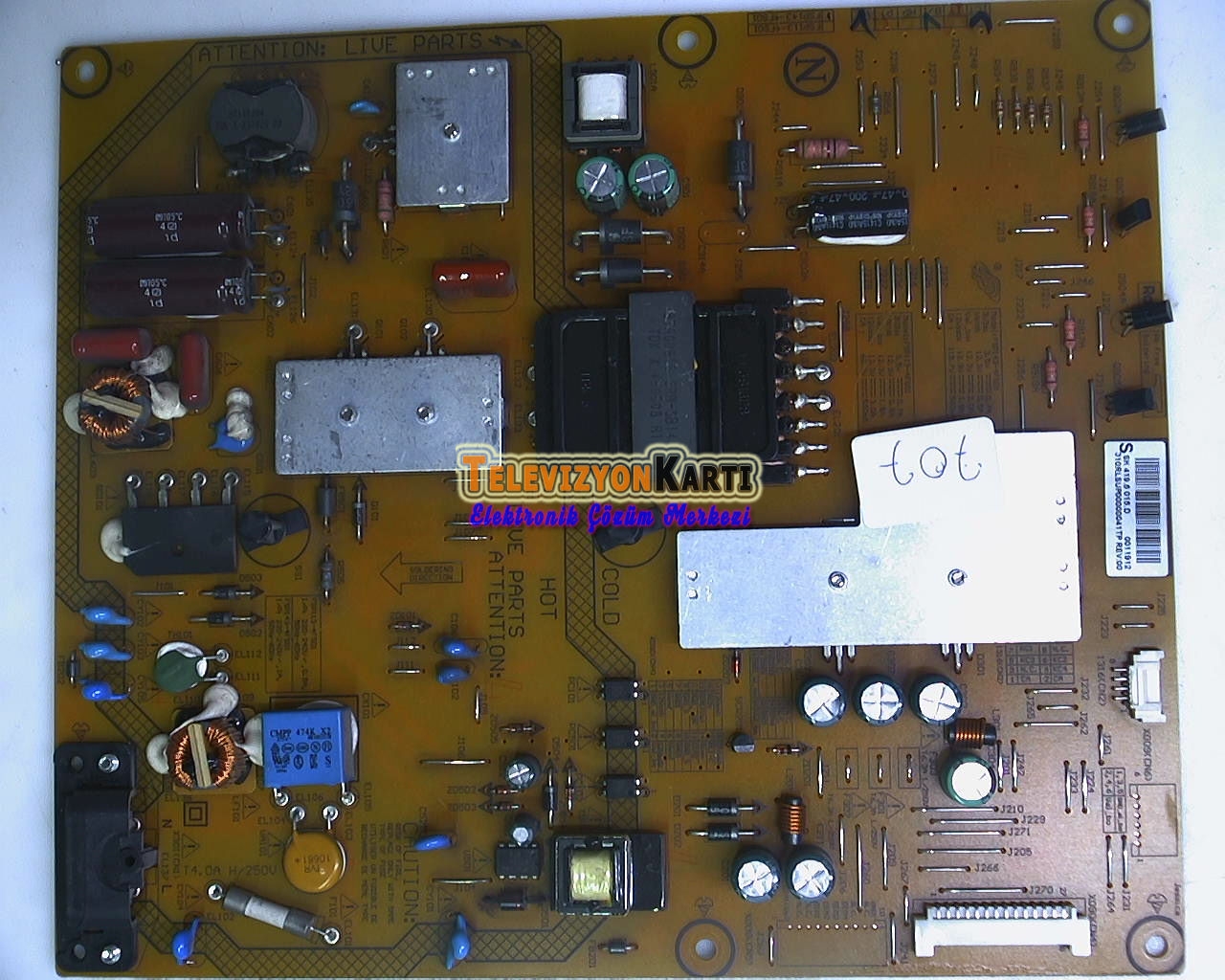 310RLSUP00000011TP REV:00 , FSP113-4FS01 , PHILIPS 48PFS8109/12 , POWER BOARD , PHILIPS BESLEME