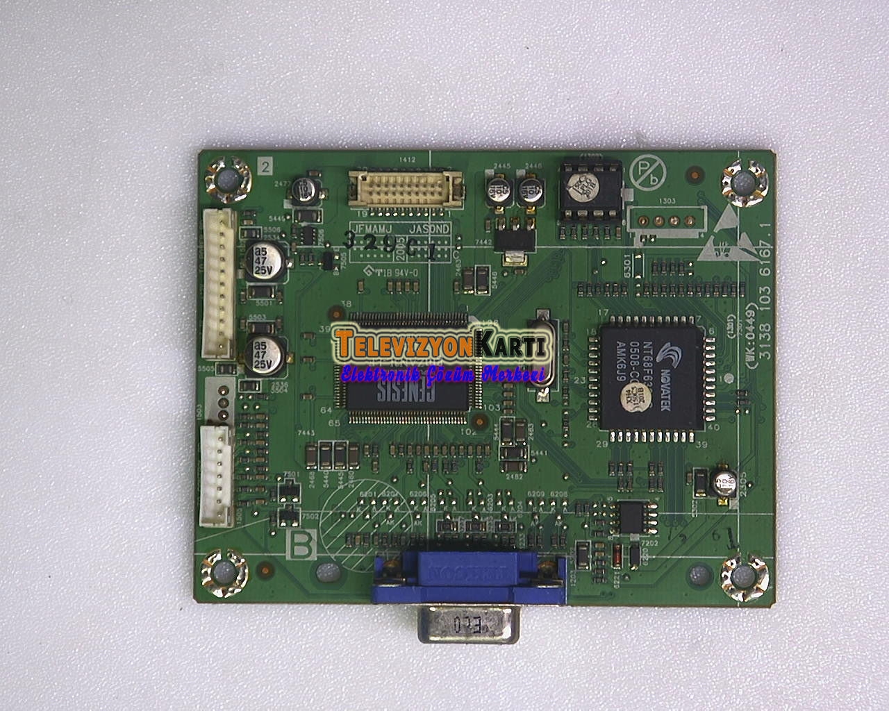 3138 103 6167.1 Philips 150C5 Monitör Anakart