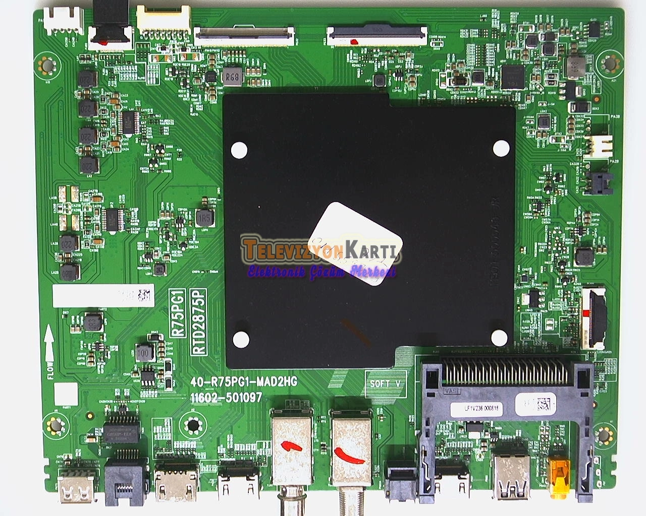 40-R75PG1-MAD2HG,11602-501097,R75PG1,RTD2875P,TCL 55C655PRO,Main Board,Anakart